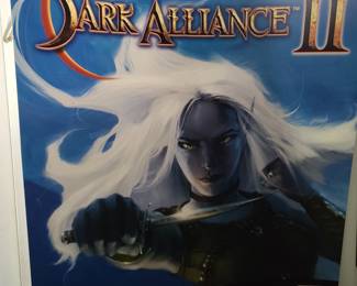Dark Alliance II video game poster