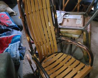 amish style rocking chair