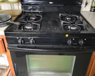Whirlpool gas stove