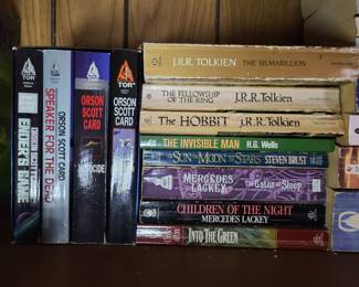 vintage J.R.R. Tolkien books