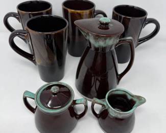 105 CeramicMugSetVintageTeaCreamandSugarSet