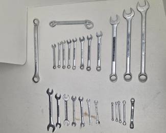 125 25WrenchesCombinationDoubleBoxOpenEndMulti