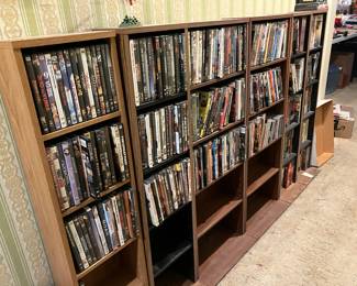 A collection of over 200 movies