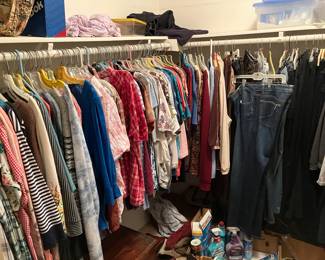 Plenty of shirts and other clothes from the last 30-40 years