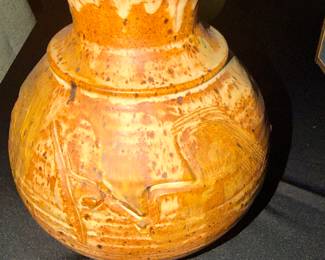 Hand throne carved relief, 1960s 11 inches high