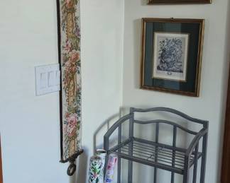 storage shelf, gift wrap, wall decor