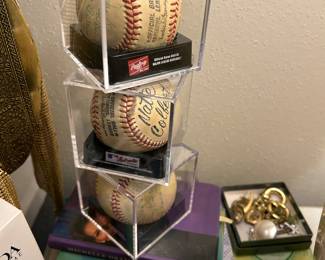 Signed Expos Baseball