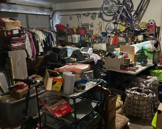 Overstuffed garage