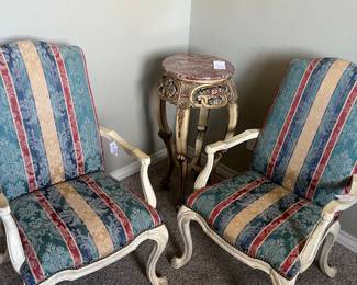 French style chairs