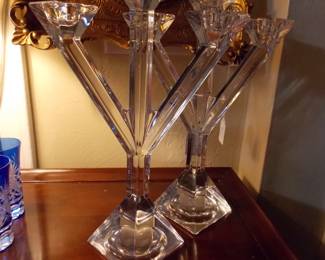 Villeroy & Boch Crystal Candle Holders