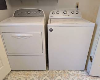 Whirlpool Washer & Dryer