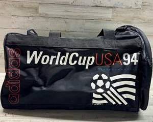 Vintage World Cup USA 94 Duffel Bag Soccer Adidas Large Travel Gym Bag