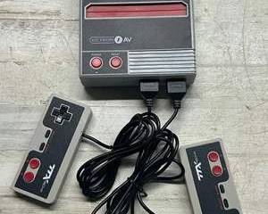  Hyperkin RetroN 1 AV NES Console w/ 2 Controllers – Classic Nintendo Style System