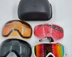Electric Snow Ski Goggles Lot Interchangeable Lenses Bonus Lens Hard Case Winter Sports