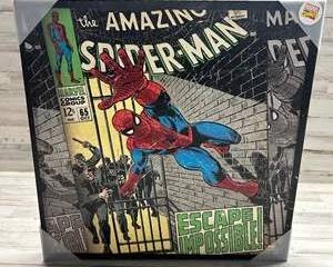 Amazing Spider-Man #65 Canvas Wall Art | Marvel Comics Cover Art | Spider-Man Décor ~20”