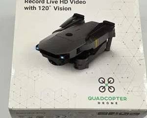 HD WiFi Quadcopter Drone 120° Camera Foldable 2.4GHz Altitude Hold Remote Control