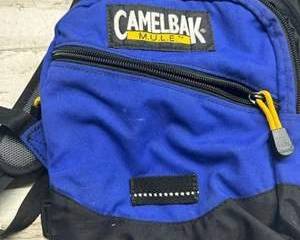 Camelbak Mule Hydration Backpack Blue Black Water Pack Hiking Biking Trail Pack