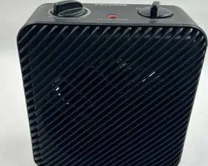 Pelonis Electric Space Heater Adjustable Thermostat Fan Forced Portable Indoor Heater