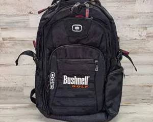 Bushnell Golf OGIO Backpack Black Multi Pocket Travel Bag