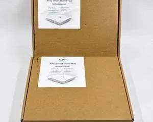 Lot of 2 Alloy Smart Home Hub v3 Z Wave Zigbee WiFi 4G ah3 zw8us SmartThings Compatible