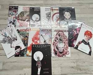 Descender & Ascender Comic Book & Graphic Novel Lot by Jeff Lemire & Dustin Nguyen – Image Comics