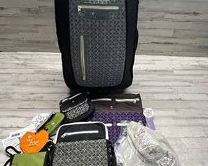 Sherpani Women’s Travel Backpack & Crossbody Bag Lot w/ Wallets & Accessories – Mixed Styles & Colors