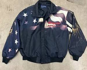Snap-on “America’s Best” Swingster Jacket with Eagle Graphic, Size Large