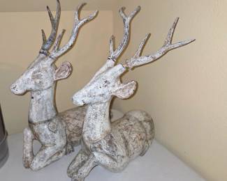 Large deer decor/table scape centerpiece 