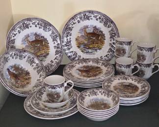 Vintage Game Pattern China by Churchill England 