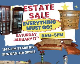 Furniture, Curios & Big Pieces