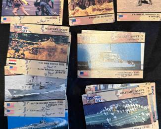 DESERT STORM TRADING CARDS