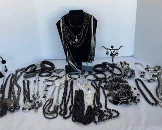 Black Costume Jewelry