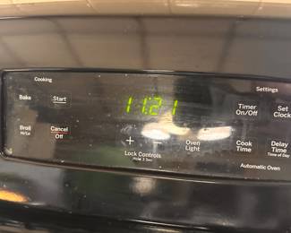 GE Gas oven stove top
