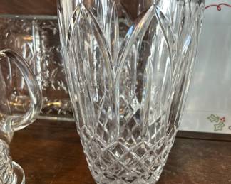 Crystal Vase there other Crystal items