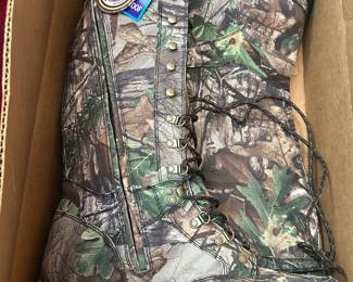 Camo Boots New in Box