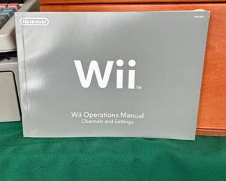Wii manuals (2)
We also have Wii games and controllers 