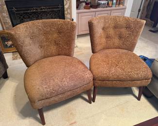 #11B/C - $80 Each brown chair x 2 