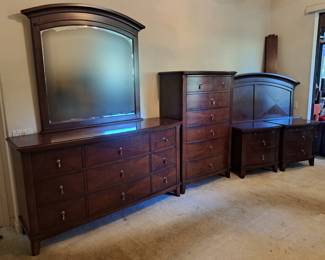 Queen size Grand designs bedroom set $730 - 