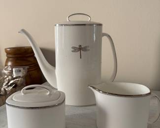 $200 - Kate Spade Lenox china coffee pot creamer & sugar 