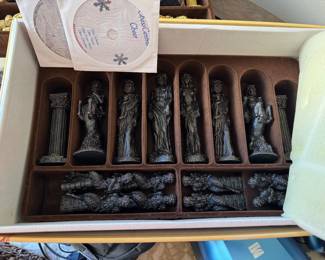 #12 - $100 - Ann Carlton Chess game Mythology NEW 