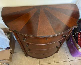 $250 - Heckman bow front chest drawers (4)