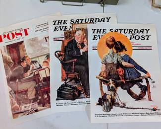 Rockwell Sat. Eve. Post repro 11x15 posters