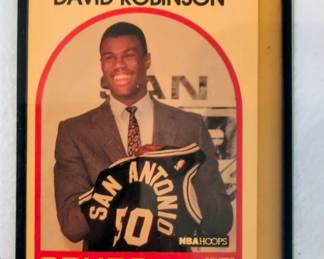 David Robinson Rookie Card