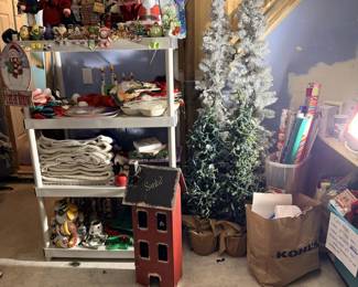 Holiday decor: Fall, Halloween, Thanksgiving, Christmas, Valentine's Day, St. Patrick's Day, Easter, Fourth of July, party supplies, baking supplies.