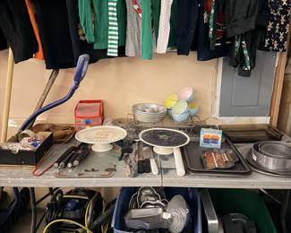 Holiday decor: Fall, Halloween, Thanksgiving, Christmas, Valentine's Day, St. Patrick's Day, Easter, Fourth of July, party supplies, baking supplies.