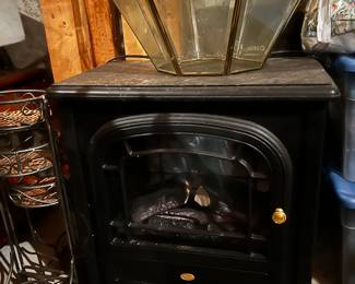 Electric Faux Fireplace