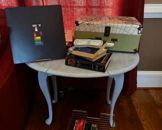 Vinyl Records and Books