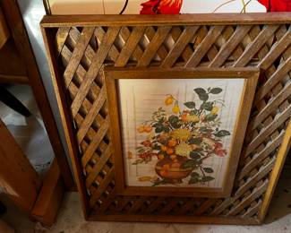 Vintage 70’s Birwood Stitch Floral Print