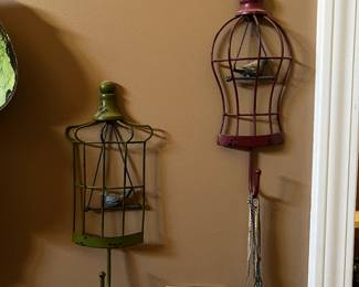 Bird Cage Accessory Holders