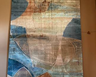 Abstract Painting Brown Floater